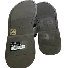 Prada Fisherman Leather Slides