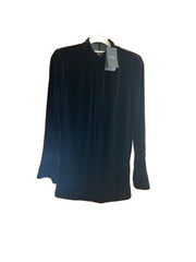 Saint Laurent Black Velvet Mini Dress