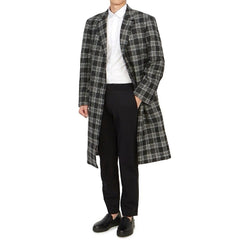 Thom Browne 100% Cashmere Prince of Wales Overcoat