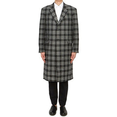 Thom Browne 100% Cashmere Prince of Wales Overcoat