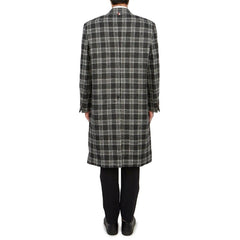 Thom Browne 100% Cashmere Prince of Wales Overcoat