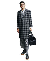 Thom Browne 100% Cashmere Prince of Wales Overcoat