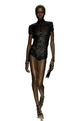 Tom Ford Knit Sequins Short Jumpsuit