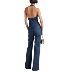 Valentino Garavani Chambray Denim Jumpsuit