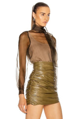 Zeynep Arcay Organza Top