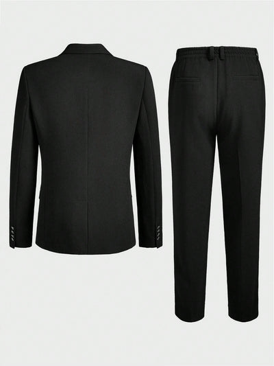 All-Seasons/Easy-Care 2-Piece Men Business Suit