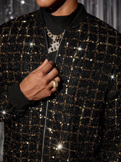 SUTTON SEQUIN JACKET