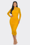 GOODAS MIDI DRESS