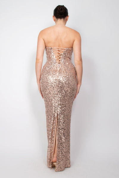 SENSATIONAL SEQUIN DRESS