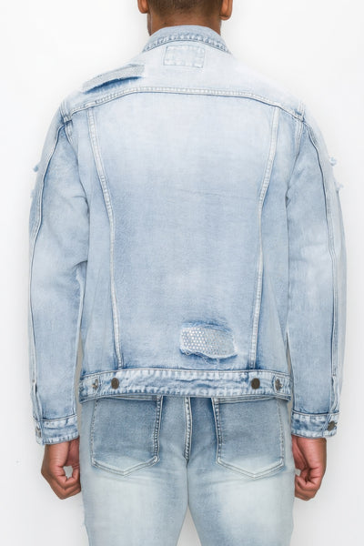 DIAMOND DENIM JACKET