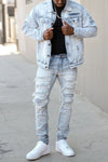 DIAMOND DENIM JACKET