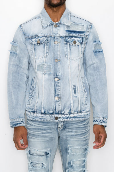 DIAMOND DENIM JACKET