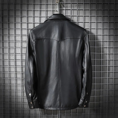 HIM GENUINE LEATHER SHIRT