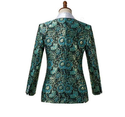 HANDSOME PAISLEY PANT SUIT