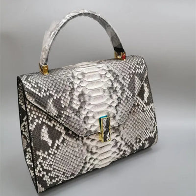 EXOTIC SERPENTINE HANDBAG