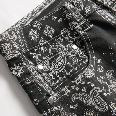 PAISLEY BANDANNA JEAN