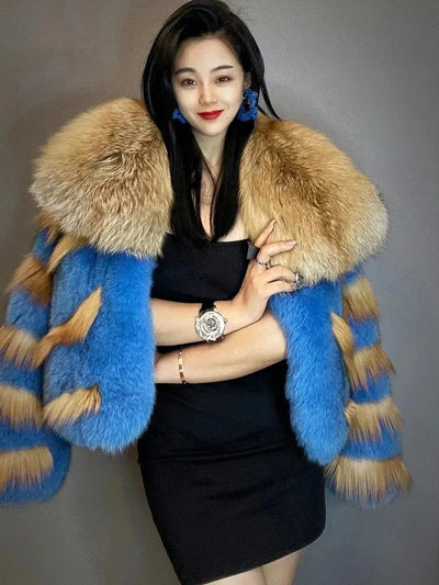 FOREVER FOX FUR COAT