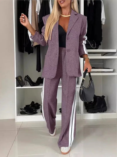 JERSEY BLAZER SET