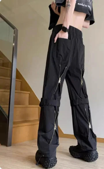 TWISTED ZIPPER PANT