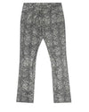 PATENT LEATHER SNAKESKIN PANT