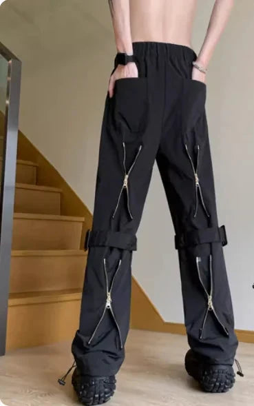 TWISTED ZIPPER PANT