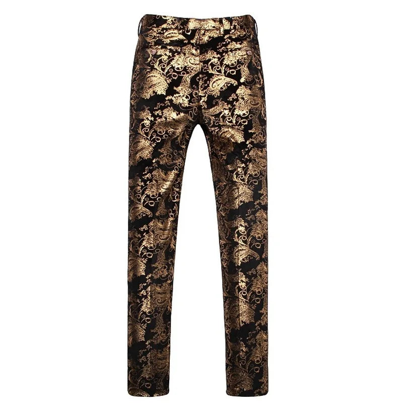 FLORAL RIDDLE TROUSERS