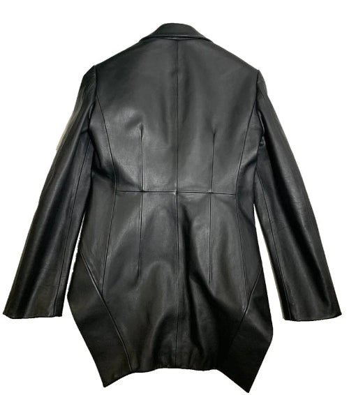 Burberry Runway Leather Biker Jacket