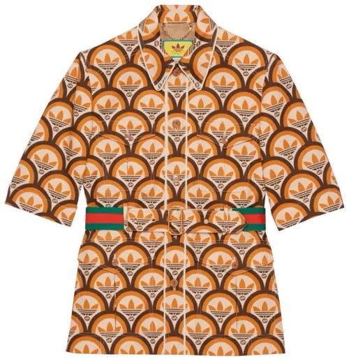 Gucci X Adidas GG Trefoil Shirt