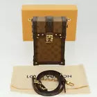 LOUIS VUITTON Reverse Pochette Trunk Vertical Shoulder Bag M67873 LV Auth 32652A