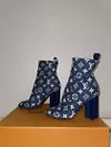 Louis Vuitton Denim Monogram Silhouette Boot