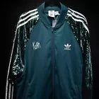 Adidas x Korn Green Sequin Tracksuit Size X-LARGE