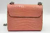 Louis Vuitton Pink Crocodile Twist Shoulder Bag Eb0724ixxzdu