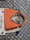 LOUIS VUITTON CAPUCINES MINI WITH PYTHON LEATHER  Certified Authentic