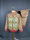 Gucci 100 GG Music Men's Beige 2 Piece Tracksuit Size L