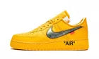 NEW Nike Air Force 1 Low Off-White ICA University Gold Men's Size 14