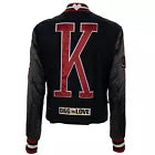 DOLCE & GABBANA King Logo Embroidery Varsity College Jacket