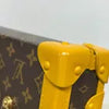 Louis Vuitton Petite Malle Monogram Trunk Leather Shoulder Bag Rare Color