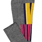 Thom Browne Patchwork Cropped Wool Trousers