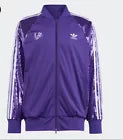 KORN X ADIDAS PURPLE SEQUIN TRACK SUIT Size XL NEW