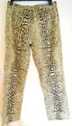 Authentic Roberto Cavalli - Italian Pants - Snakeskin Pattern   Size: XL