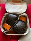 RARE! Louis Vuitton Karl Lagerfeld Monogram Boxing Gloves Set 859629 Chanel Bag