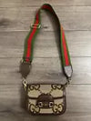 Gucci Horse-bit 1955 Jumbo GG Mini bag.