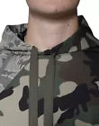 DOLCE & GABBANA Multicolor Camouflage Hooded Sweatshirt Men IT54/US44/XL