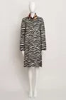 CELINE PHOEBE PHILO ZEBRA PRINT COAT NEW NEVER WORN 38 FR MEDIUM