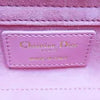 Dior Lady D-Joy Micro Shoulder Handbag Candy Pink Cannage Lambskin Leather