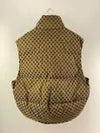 BALENCIAGA X GUCCI Down Vest 46 Cotton Total Pattern BB Used