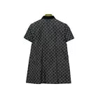 GUCCI GG Logo Organic Denim Dress