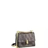 Fendi Kan I Bag Zucca Embossed Leather Small