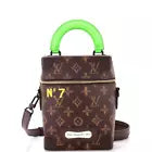 Louis Vuitton Vertical Box Trunk Bag No.7 Trunk L'Oeil Vintage Monogram Canvas