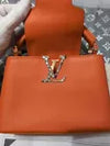 LOUIS VUITTON CAPUCINES MINI WITH PYTHON LEATHER  Certified Authentic